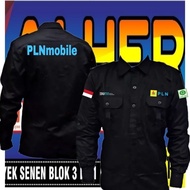big size Kemeja PLN mobile baju PLN mobile seragam PLN mobile baju Pdh PLN mobile pdl PLN mobile baj