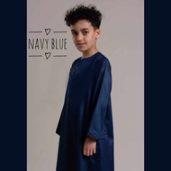 Jubah Budak Lelaki Round Neck Cotton Eksklusif Boys Jubah Oman Muslimah  Special Offer Jubah Ali boy Baju Raya 2024