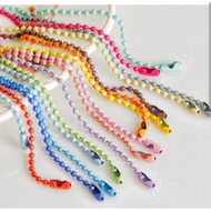 100 Colorful Pepper Seed Chains 9-10cm Long