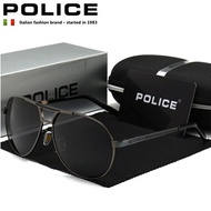 discount Luxury Brand POLICE Driving Sunglasses Men Polarized Chameleon Discoloration Sun glasses fo