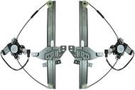 TRQ Power Window Regulators w/Motor Front Pair Set Left LH & RH for 00-05 Impala