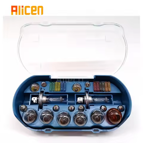 Car Emergency kit halogen bulb H4 H7 H1 12V 60/55W P43T 1157 P21S25 ATC FUSE T10 W5W BAY15D R5W Mult