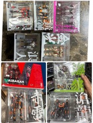 內容有價錢 全新 核誠治造 RobotBuild 美杜莎 銃錘 金光 浪人 紅浪人 駁機制 英靈殿 變構機甲模型 RB-13V Robot build Valhallan 13V 核誠治造 EARNE