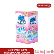 GO FEVER Baby Cooling Fever Patch 10 Sheets | Baby Fever Compress | Practical Heat-Reducing Plaster