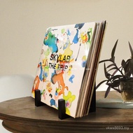 Rubber Stand Record Frame Black Newspaper Bedside Table Stand Record Record Display Stand Display lp