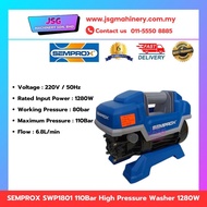 SEMPROX  SWP1801 High Pressure Washer Powerful Induction Motor Water Jet.