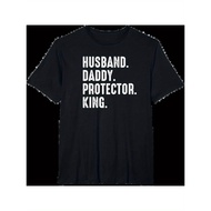 Husband Daddy Protector King Fathers Day T-shirt