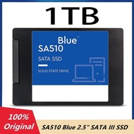 SA510สีฟ้า250GB 500GB 1TB 2เทราไบต์ SSD 2.5 \\ "โซลิดสเตทไดรฟ์ภายใน SATA III ได้ถึง560 MB/S สำหรับแล