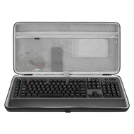Geekria Keyboard Case for 104~108 Key Gaming Keyboards, Compatible with Logitech G613 Lightspeed and G305 Gaming Mouse Combo (Dark Grey)