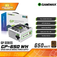 GAMEMAX GP-650 White 650W 80+ Bronze POWER SUPPLY - Non Modular