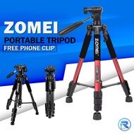 Zomei Q111 Professional Travel Portable Aluminum Tripod With  Original Tripod Stand For Digital SLR 