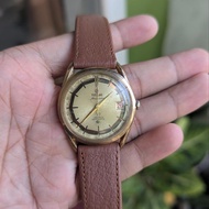 TITONI AIRMASTER 77 JEWELS GOLD PLATE