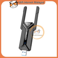 COMFAST CF-983BE USB WiFi 7 Adapter 2.4G 5.8G 6GHz Wireless Network Card 802.11be 6452Mbps Free-Driv