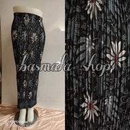 Batik Pleated Skirt/Pleated Skirt/KEBAYA Bottoms/KEBAYA Skirt/Graduation Skirt/Banana SILVER BSW