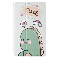 Casing Samsung Galaxy Tab A 7.0 (2016) SM-T280 T285 Tab A 8.0 (2019) SM-T290 SM-T295 Cover Cute and Tri-fold Standing Design Premium PU Leather Flip Case