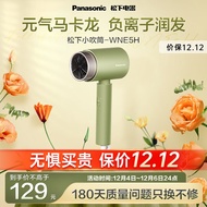 松下（Panasonic）电吹风机大功率高速大风力速干便携送学生宿舍用负离子电吹风筒EH-WNE5H礼盒款绿