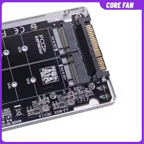 M.2 NVMe SATA-Bus NGFF SSD To PCI-e U.2 Adapter M.2 SSD To U.2 Adapter Card 32Gbps Hard Disk Adapter