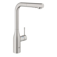 Grohe Essence L-spout SuperSteel Sink Mixer Tap