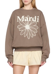 MARDI MERCREDI FLOWER GRAPHIC COTTON SWEATSHIRT