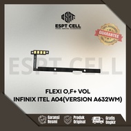 FLEXIBLE ON OFF + VOLUME INFINIX ITEL AO4 VERSION A632WM FULSET