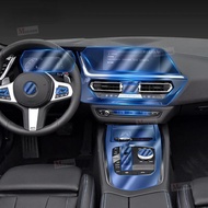 For BMW G29 Z4 25i M40i 2019-20 Car Interior Center console Transparent TPU Protective film Anti-scr