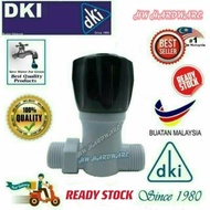 💦 DKI PVC STOP COCK MALE THREADED, HIGH QUALITY MADE IN MALAYSIA ✅🆗