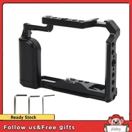 Jiabo Aluminum Alloy Camera Cage Rig Protective Case with 1/4in Screw Hole Cold Shoe Mount for Fujifilm X T30 T20 T10
