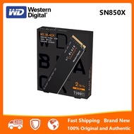 [เพื่อส่งพร้อม] SSD เกมภายใน WD Black SN850X 1TB 2TB NVMe ขนาดโซลิดสเตทไดรฟ์-Gen4 PCIe 2280 M.2สูงสุด7,300เมกะไบต์/วินาที