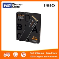 [เพื่อส่งพร้อม] SSD เกมภายใน WD Black SN850X 1TB 2TB NVMe ขนาดโซลิดสเตทไดรฟ์-Gen4 PCIe 2280 M.2สูงสุ