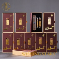 1 box set of 2 cases of either 9 different scents of Nature Incense Sticks with Zinc Alloy Incense S