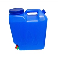BLUE WATER/ MINERAL CONTAINER 20 LITERS GALLON JUG  | BBQ GRILL WITH STAND - WATER DISPENSER