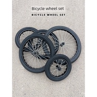 Kids Bicycle Rim Aluminum Wheels Steel Rim 12/14/16/18/20-Inch Front Wheel Rear Wheel Group Wheel Ti