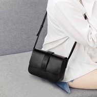 AIDRANI  Womens Trendy Leather Shoulder Bag Elegant Solid Color Messenger Bag Ladies Crossbody Bag
