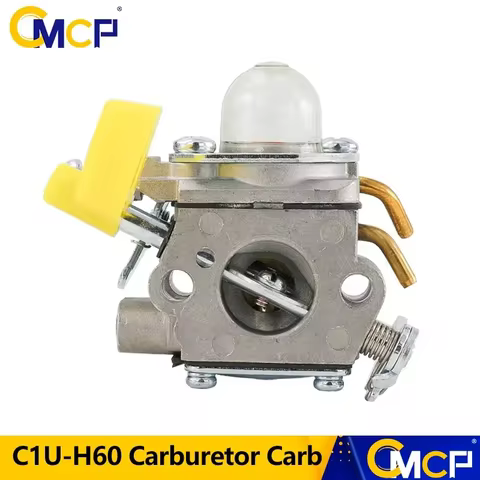 XCAN C1U-H60 Carburetor For Ryobi Homelite 25Cc 30Cc String Trimmer Brushcutter 308054034 308054003 