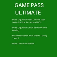 GAME PASS ULTIMATE / XBOX GAME PASS FOR XBOX, ANDROID, PC CLOUD GAMING TERMURAH