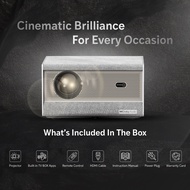 MH GADGET NOVA Smart Home Projector Built-in TV Box YouTube Netflix Android 12.0