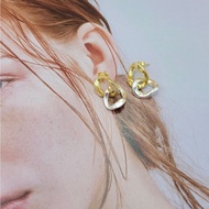 925 Legal Silver Chain Earrings