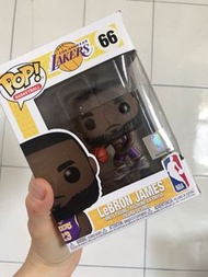 NBA 湖人隊 LAKERS詹姆士 LeBRON JAMES 紫色Funko POP大頭公仔 LeBron James FK46549