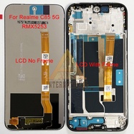 Original 6.8" For OPPO Realme C83 5G LCD Display Screen Frame For Realme C85 4G RMX5566 / Realme C85