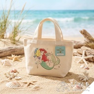 ‍ ️ Super Beautiful Seria The Little Mermaid Ariel Canvas Bag Tote Lunch Disney Gift