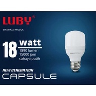 18 Watt White LED Lamp Luby Capsule 18W 18W LED Bulb