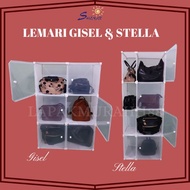 SHENAR RAK SERBAGUNA / LEMARI PLASTIK / BAG STORAGE / LEMARI SUSUN PORTABLE / LEMARI TAS SEPATU