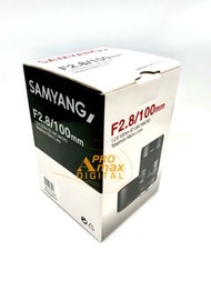 全新現貨✅Samyang 100mm F2.8 Macro Telephoto Full Frame Lens for Canon EF / Sony E / Pentax (水貨) (Brand New) 手動長焦微距鏡頭 Manual Focus