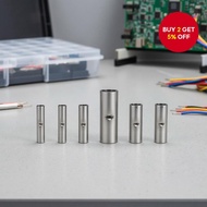 24-8 Awg Non Insulated Wire Splicing Crimping Connector Kit 100 Pieces