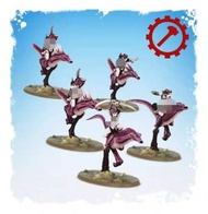 【warhammer】 AOS 色孽 追猎者 B-17 resin model