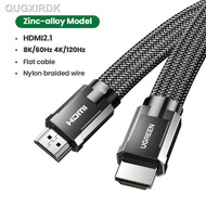【hot】™㍿❐UGREEN HDMI 2.1 Cable 8K/60Hz 4K/120Hz 48Gbps HDCP2.2 HDMI Cable Cord for PS4 Splitter Switch Audio