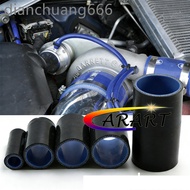Car 4-Ply Straight Silicone Hose Black Intercooler Turbo Coupler Intake Pipe For Universal