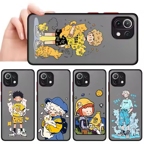 Anime Trendy Boys Phone Case for Xiaomi Mi 11 Lite 12T Pro 12 12X 13 Lite 14 Pro 9T 10T 11t pro 13Pr