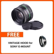 Fujian Sony 25mm F1.8 CCTV Lens Green RingFree Adapter