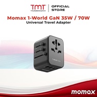 Momax 1-World GaN 35W / 70W Universal Travel Adapter